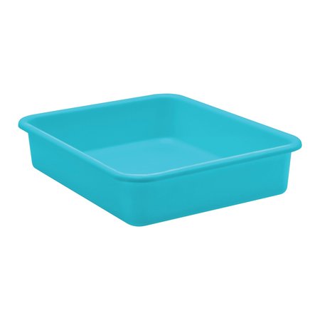 Teacher Created Resources Storage Bin, Plastic, Teal, 6 PK 20435